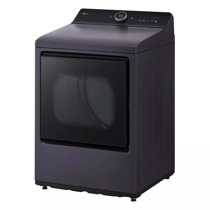 7.3 CF Electric Dryer, EasyLoad Door, LCD Digital Dial Control, Steam