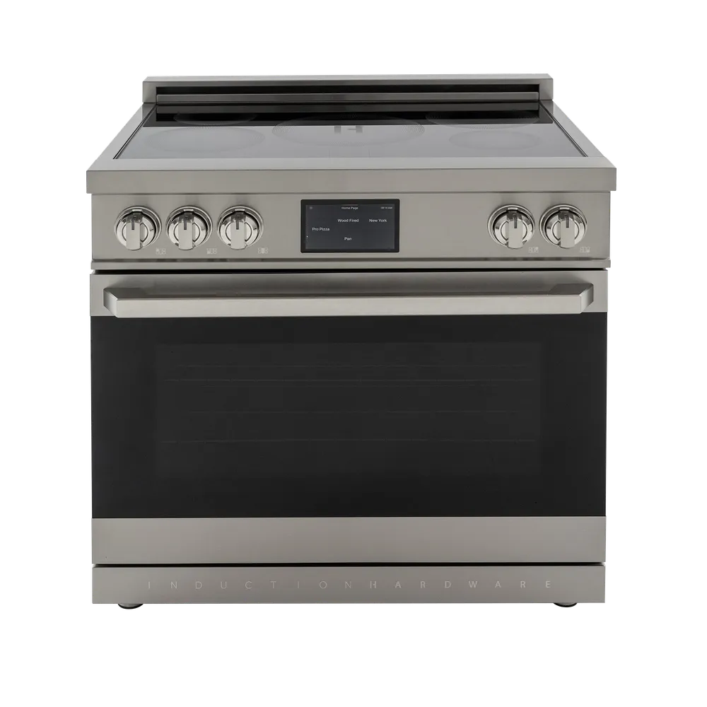 36" Professional Induction Range -- Stainless Steel